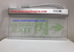 ĐÈN EXIT 1 MẶT MI CA MARKET  15  - D CD01-1 - RẠNG ĐÔNG